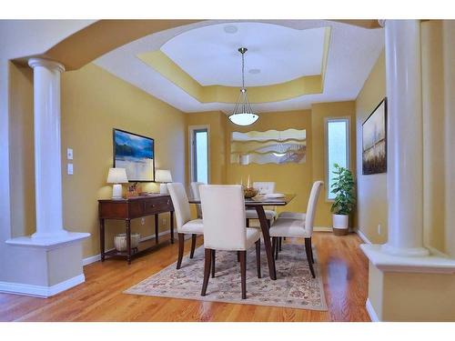 4654 Hamptons Way Nw, Calgary, AB - Indoor Photo Showing Dining Room