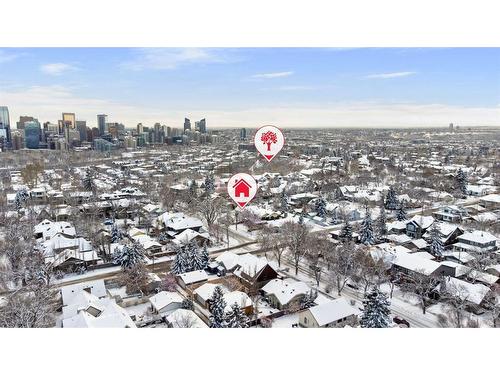 606 Alexander Crescent Nw, Calgary, AB - Outdoor With View