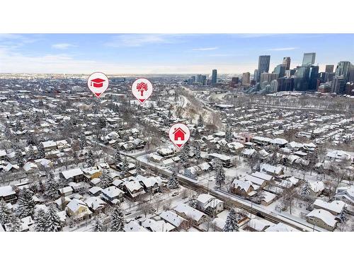 606 Alexander Crescent Nw, Calgary, AB - Outdoor With View