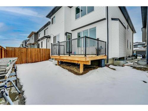 203 Saddlecrest Grove Ne, Calgary, AB - Outdoor With Deck Patio Veranda