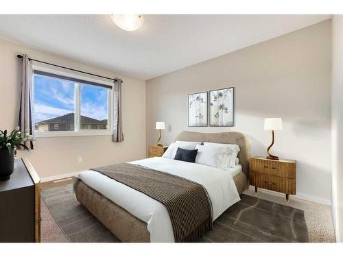 563 Cornerstone Avenue Ne, Calgary, AB - Indoor Photo Showing Bedroom