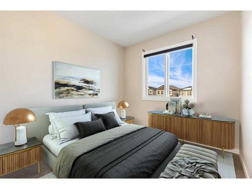 563 Cornerstone Avenue Ne, Calgary, AB - Indoor Photo Showing Bedroom