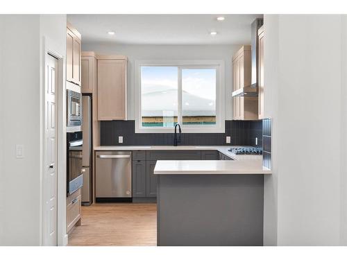 139 Lewiston Drive Ne, Calgary, AB - Indoor Photo Showing Kitchen