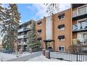 403-501 57 Avenue Sw, Calgary, AB  - Outdoor With Balcony With Facade 