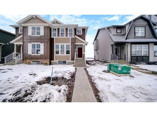 605 Dawson Drive, Chestermere, AB - Outdoor With Facade