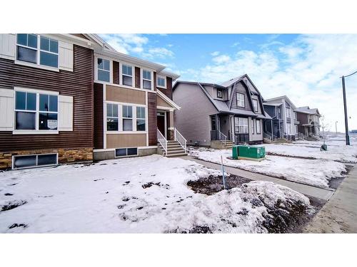 605 Dawson Drive, Chestermere, AB - Outdoor With Facade