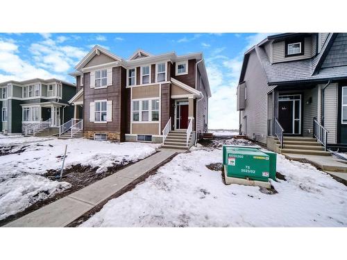 605 Dawson Drive, Chestermere, AB - Outdoor With Facade