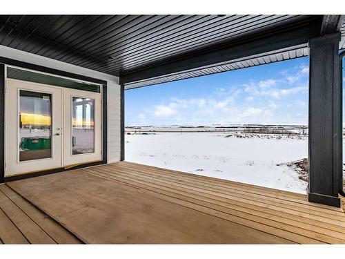 349062 Tamarack Drive East, Rural Foothills County, AB - Outdoor With Deck Patio Veranda With Exterior