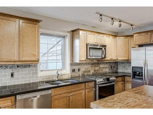 425 15 Street Nw, Calgary, AB - Indoor Photo Showing Kitchen With Stainless Steel Kitchen With Double Sink