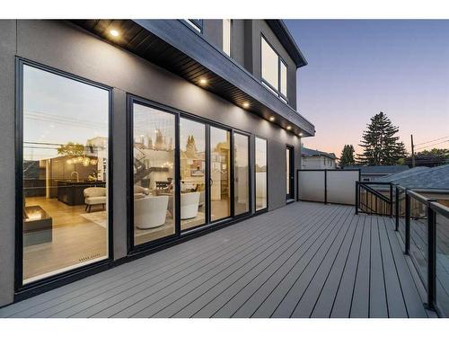 216 13 Street Ne, Calgary, AB - Outdoor With Deck Patio Veranda With Exterior