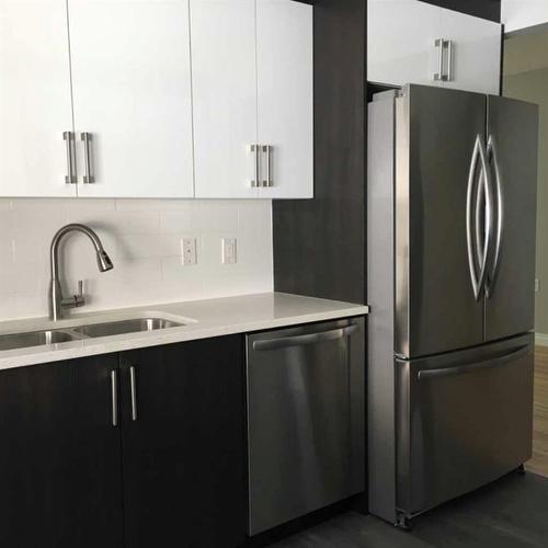 915 23 Avenue Nw, Calgary, AB - Indoor Photo Showing Kitchen With Double Sink With Upgraded Kitchen