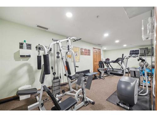 1314-1314 Lake Fraser Green Se, Calgary, AB - Indoor Photo Showing Gym Room