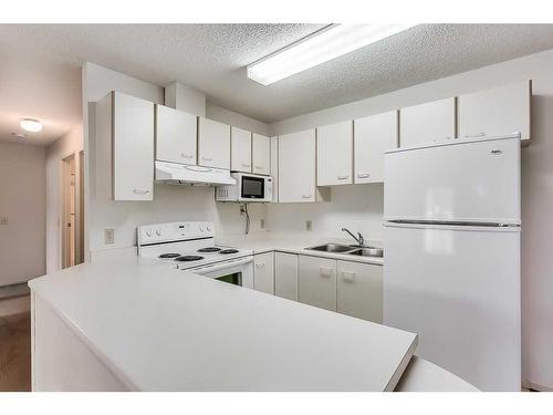 2612-3400 Edenwold Heights Nw, Calgary, AB - Indoor Photo Showing Kitchen With Double Sink