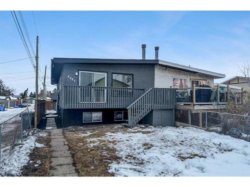 3443 35 Avenue Se, Calgary, AB - Outdoor With Deck Patio Veranda