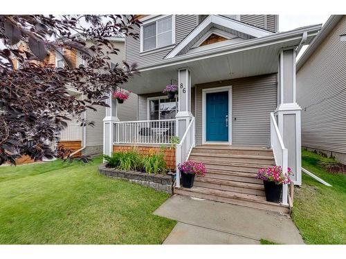 86 Cougartown Circle Sw, Calgary, AB - Outdoor With Deck Patio Veranda