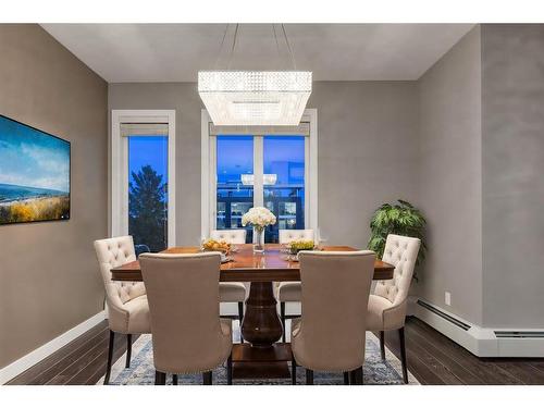 408-119 19 Street Nw, Calgary, AB - Indoor Photo Showing Dining Room