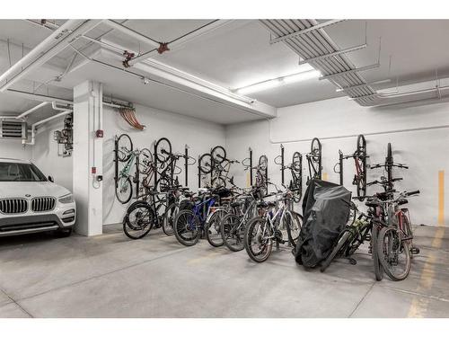 408-119 19 Street Nw, Calgary, AB - Indoor Photo Showing Garage