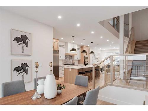 2810 35 Street Sw, Calgary, AB - Indoor Photo Showing Dining Room