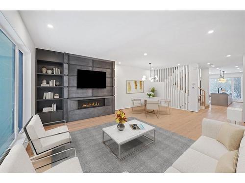 2303 13 Street Nw, Calgary, AB - Indoor Photo Showing Living Room