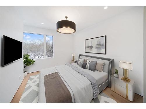 2303 13 Street Nw, Calgary, AB - Indoor Photo Showing Bedroom