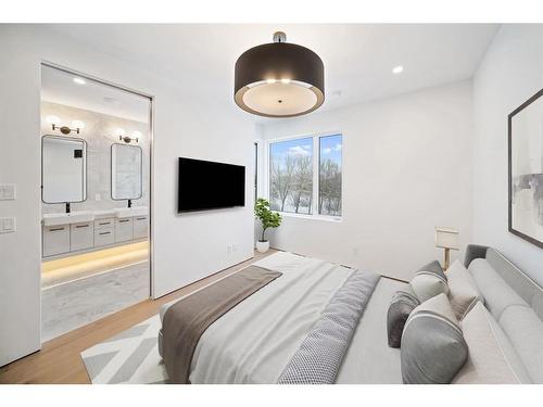 2303 13 Street Nw, Calgary, AB - Indoor Photo Showing Bedroom