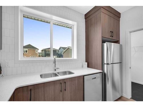 43 Sage Hill Lane Nw, Calgary, AB - Indoor Photo Showing Kitchen With Double Sink