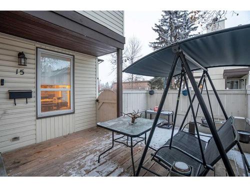 15-3200 60 Street Ne, Calgary, AB - Outdoor With Deck Patio Veranda With Exterior