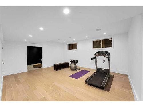 2012 3 Avenue Nw, Calgary, AB - Indoor Photo Showing Gym Room