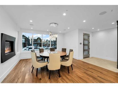 2012 3 Avenue Nw, Calgary, AB - Indoor Photo Showing Dining Room