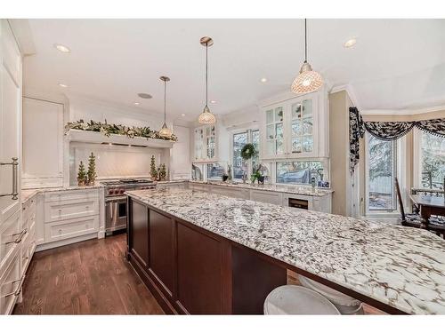 12 Edenstone Way Nw, Calgary, AB - Indoor Photo Showing Kitchen With Upgraded Kitchen