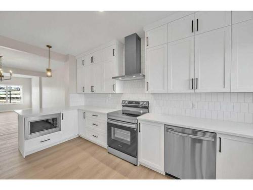 34 Lewiston Way, Calgary, AB - Indoor Photo Showing Kitchen