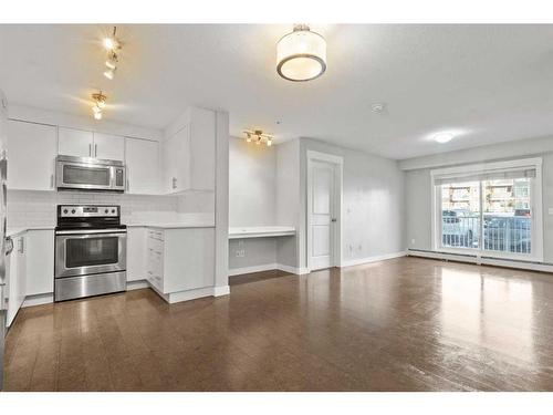 1103-302 Skyview Ranch Drive Ne, Calgary, AB - Indoor Photo Showing Kitchen With Stainless Steel Kitchen