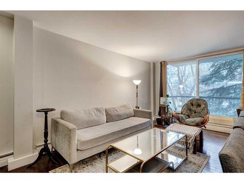 201-313 20 Avenue Sw, Calgary, AB - Indoor Photo Showing Living Room