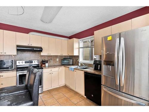 6556 Martingrove Drive Ne, Calgary, AB - Indoor Photo Showing Kitchen With Double Sink