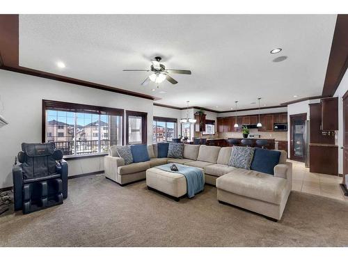 22 Taralake Cape Ne, Calgary, AB - Indoor Photo Showing Living Room