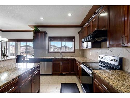 22 Taralake Cape Ne, Calgary, AB - Indoor Photo Showing Kitchen With Upgraded Kitchen