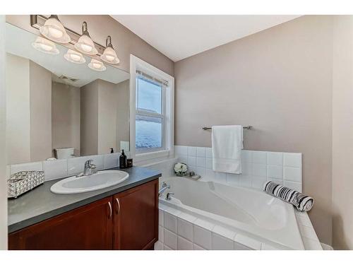 179 Silverado Drive Sw, Calgary, AB - Indoor Photo Showing Bathroom