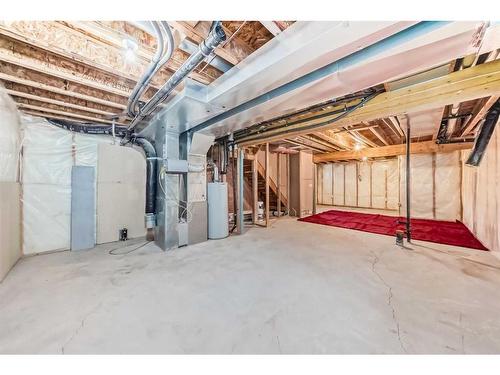 179 Silverado Drive Sw, Calgary, AB - Indoor Photo Showing Basement