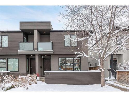 1-3716 16 Street Sw, Calgary, AB - Outdoor With Balcony With Facade