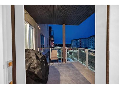 305-150 Shawnee Square Sw, Calgary, AB -  With Balcony With Exterior