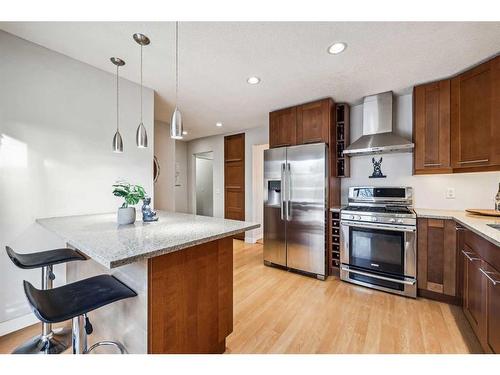 739 Queensland Drive Se, Calgary, AB - Indoor Photo Showing Kitchen