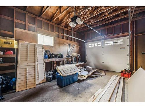 739 Queensland Drive Se, Calgary, AB - Indoor Photo Showing Garage