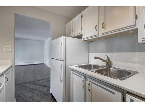 201-1311 15 Avenue Sw, Calgary, AB - Indoor Photo Showing Kitchen With Double Sink