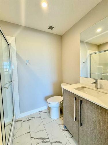 2214-395 Skyview Parkway Ne, Calgary, AB - Indoor Photo Showing Bathroom