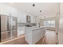 213 Sherwood Lane Nw, Calgary, AB  - Indoor Photo Showing Kitchen With Upgraded Kitchen 