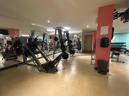 1104-5605 Henwood Street Sw, Calgary, AB - Indoor Photo Showing Gym Room