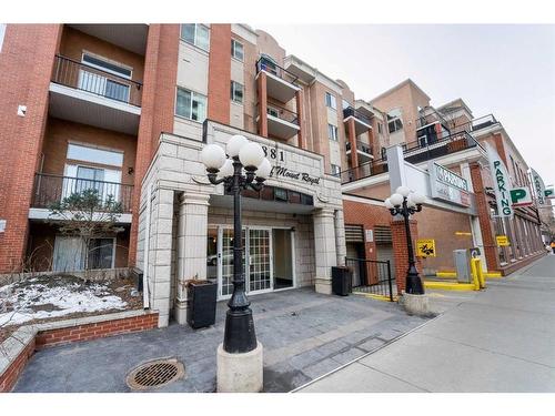 406-881 15 Avenue Sw, Calgary, AB - Outdoor With Balcony With Facade