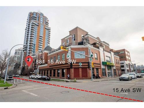 406-881 15 Avenue Sw, Calgary, AB - Outdoor With Facade