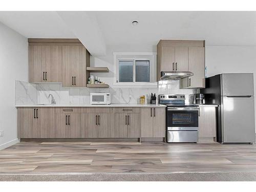 177 Saddlelake Terrace Ne, Calgary, AB - Indoor Photo Showing Kitchen With Stainless Steel Kitchen