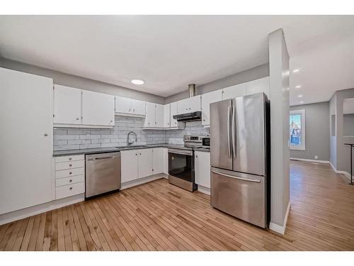 360 Abinger Crescent Ne, Calgary, AB - Indoor Photo Showing Kitchen With Stainless Steel Kitchen